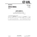 Sony ICF-8, ICF-8L (serv.man4) Service Manual