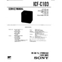 icf-c103 service manual
