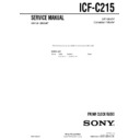 icf-c215 service manual