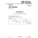 icf-c233l (serv.man2) service manual