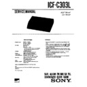 icf-c303l, icf-c770l service manual