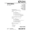icf-c414 service manual