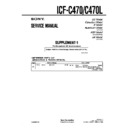 icf-c470, icf-c470l (serv.man2) service manual