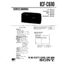 icf-c610 (serv.man2) service manual