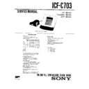 icf-c703 service manual