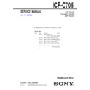 icf-c705 service manual