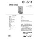 icf-c713 service manual
