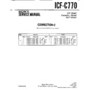 Sony ICF-C770 (serv.man3) Service Manual