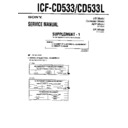icf-cd533, icf-cd533l (serv.man2) service manual