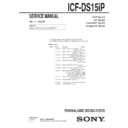 icf-ds15ip service manual