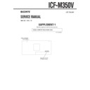 icf-m350v service manual