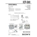 icf-s80 service manual
