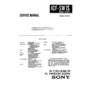 icf-sw1s service manual