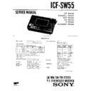 Sony ICF-SW55 Service Manual
