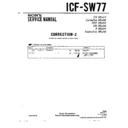 Sony ICF-SW77 (serv.man4) Service Manual