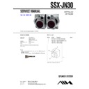 Sony JAX-N30, SSX-JN30 Service Manual