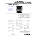 Sony JAX-PK66 Service Manual