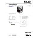 Sony JAX-S3, SX-JS3 Service Manual