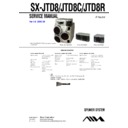 jax-td8, sx-jtd8, sx-jtd8c, sx-jtd8r service manual