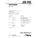 Sony JAX-V55 Service Manual