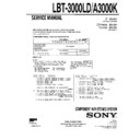 Sony LBT-3000LD, LBT-A3000K Service Manual