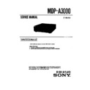 Sony LBT-3000LD, MDP-A3000 Service Manual