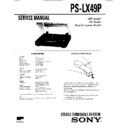 Sony LBT-A10, LBT-A15CD, LBT-A20, LBT-A30, LBT-D107, LBT-D117CD, LBT-D207, LBT-D207CD, LBT-D307, LBT-D307CD, PS-LX49P Service Manual