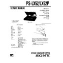 Sony LBT-A17CD, LBT-D108CD, LBT-D109CD, LBT-D159CD, LBT-D209CD, LBT-D259CD, LBT-D309CD, LBT-D359CD, PS-LX52, PS-LX52P Service Manual