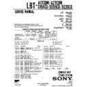 Sony LBT-A17CDM, LBT-A27CDM, LBT-D159CD, LBT-D209CD, LBT-D220CD (serv.man2) Service Manual