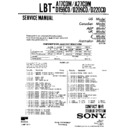 Sony LBT-A17CDM, LBT-A27CDM, LBT-D159CD, LBT-D209CD, LBT-D220CD Service Manual