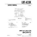 lbt-a33k service manual