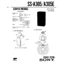 Sony LBT-D305CD, SS-A305, SS-A305E Service Manual