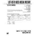 Sony LBT-D570, LBT-N355, LBT-N355K Service Manual