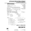 Sony LBT-D890AV, LBT-XB55AV, LBT-XB80AV, LBT-XB88AV Service Manual