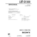 lbt-g1300 service manual