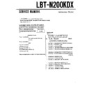 lbt-n200kdx service manual