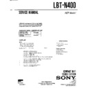 lbt-n400 service manual