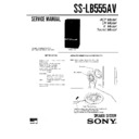 Sony LBT-N455K, LBT-N555AV, LBT-V4500, SS-LB555AV Service Manual
