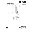 Sony LBT-N455KRW, SS-N355, SS-XB3R Service Manual