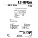 Sony LBT-N600AV Service Manual