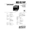 mds-b3, mds-b4p service manual