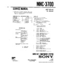 mhc-3700 service manual