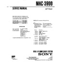 mhc-3900 service manual