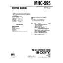mhc-595 service manual