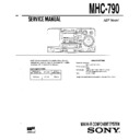 mhc-790 service manual