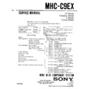 mhc-c9ex service manual