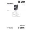 mhc-dx90, ss-dx90 service manual