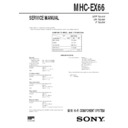 mhc-ex66 service manual