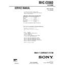 mhc-ex660 service manual