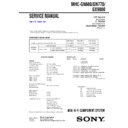 mhc-gn660, mhc-gn770, mhc-gx9000 service manual